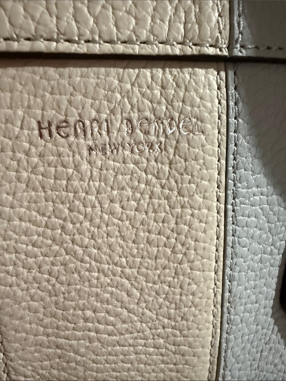 Henri Bendel Rivington tote is crafted from textured cream leather - Picture 2 of 16